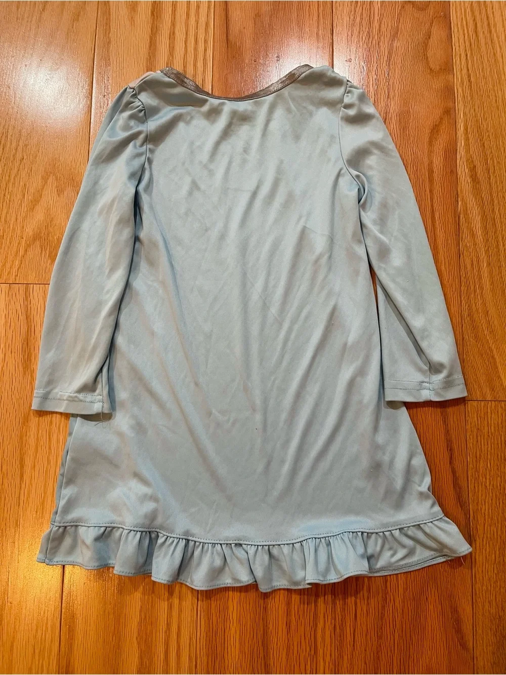 Disney Frozen Girls' Nightgown in Light Blue, Purple, White - Picture 2 of 3